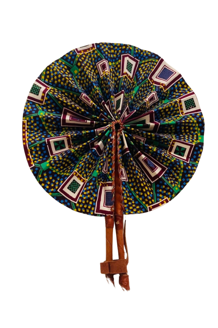 Ghana Ankara Fabric Fan 1