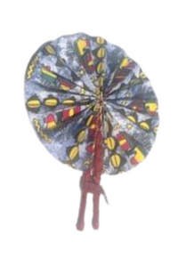 Ghana Ankara Fabric Fan 1