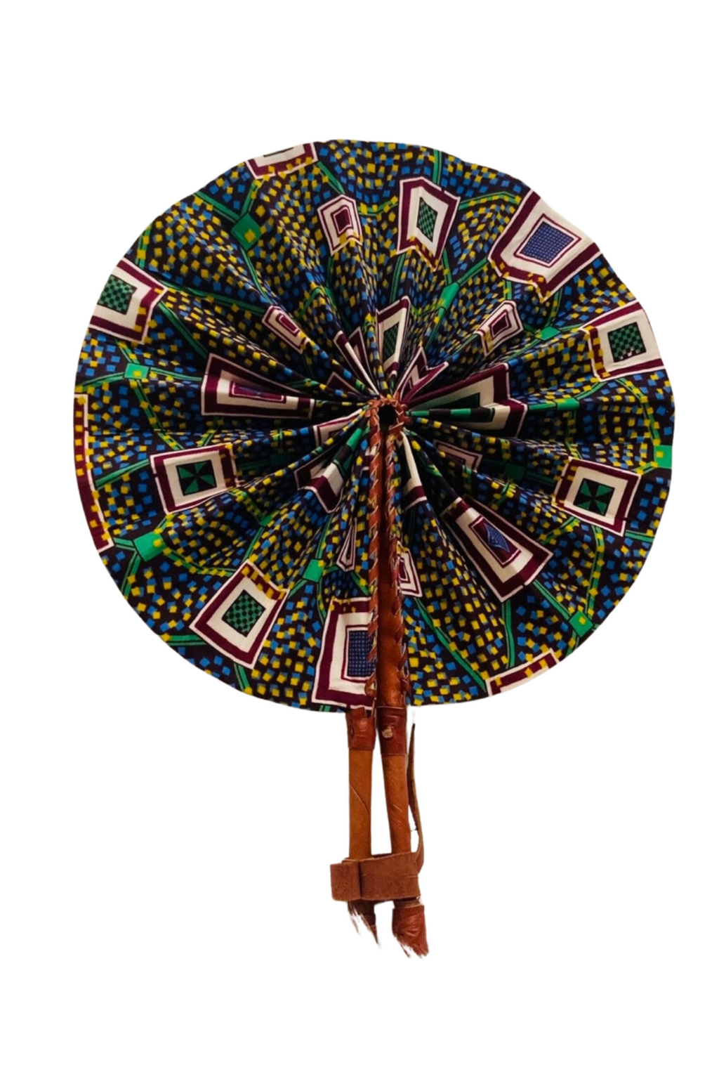 Ghana Ankara Fabric Fan 1