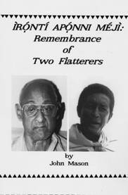 IRONTI APONNI MEJI: Remembrance of Two Flatterers
