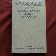NYANSASEM - A CALENDAR OF REVOLUTIONARY DAILY THOUGHTS - Mwalimu Baruti