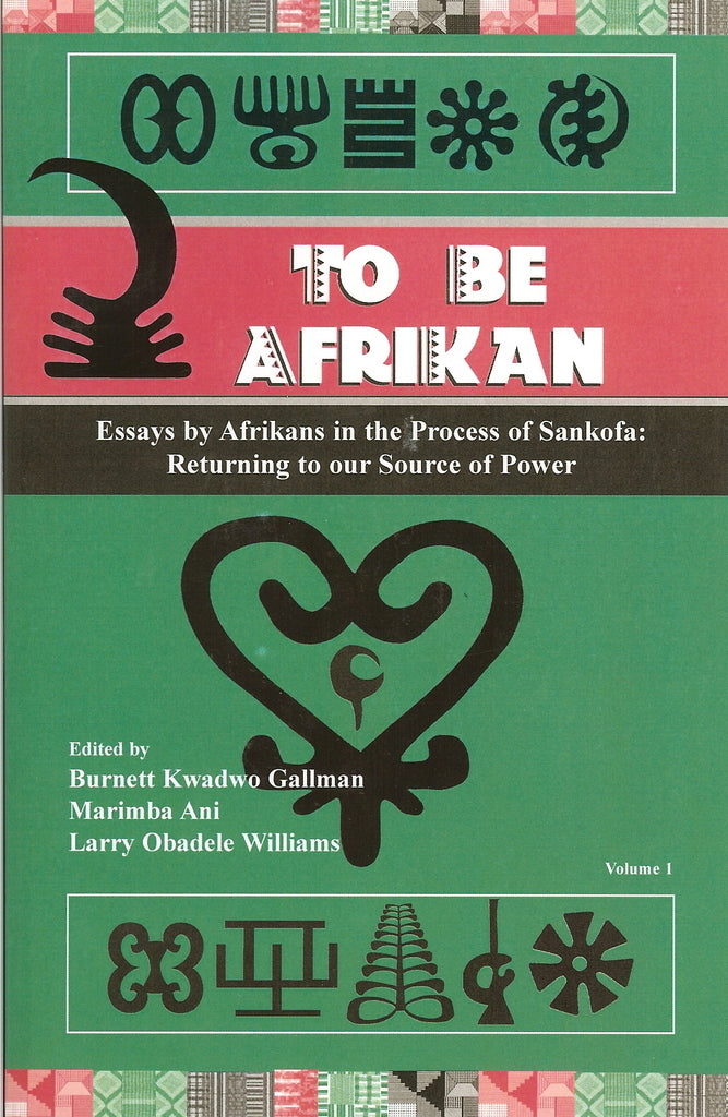 To Be Afrikan