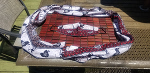Fabric Mask with headwrap/scarf bundle